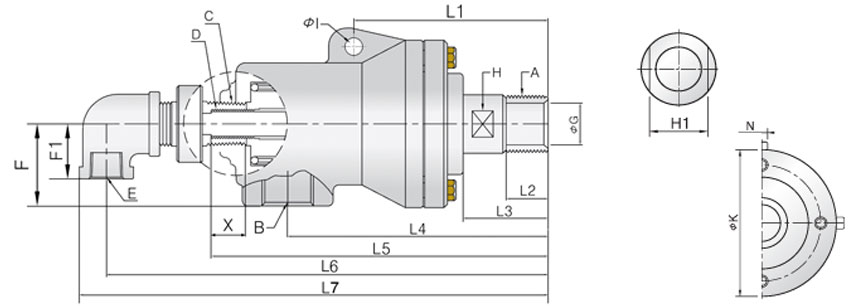 蒸汽及热媒介用复式，虹吸管旋转型1